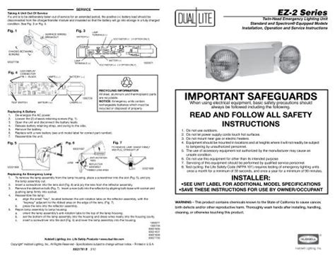 dual lite ez2|dual lite lg2s installation manual.